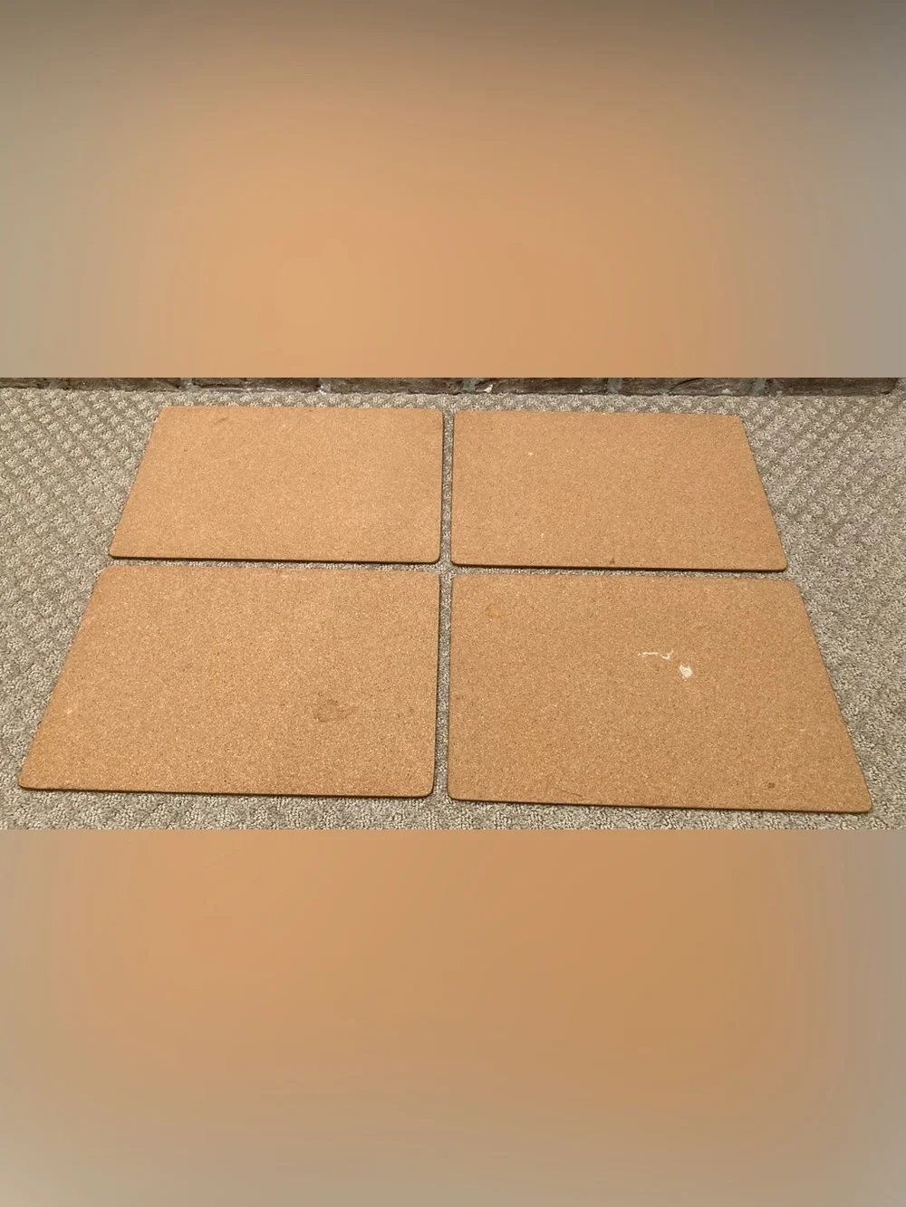 Owl & Fall Theme 5Mm Cork-Back Board Placemats